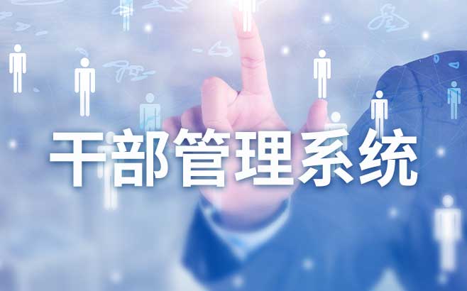干部管理系统标准规范，有章可循