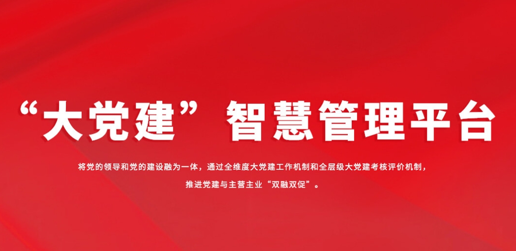 运用大数据，助推大党建