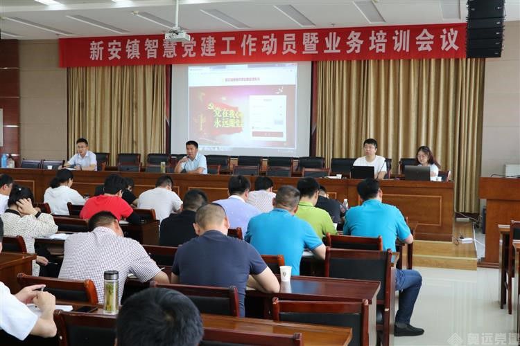 新安镇智慧党建大会