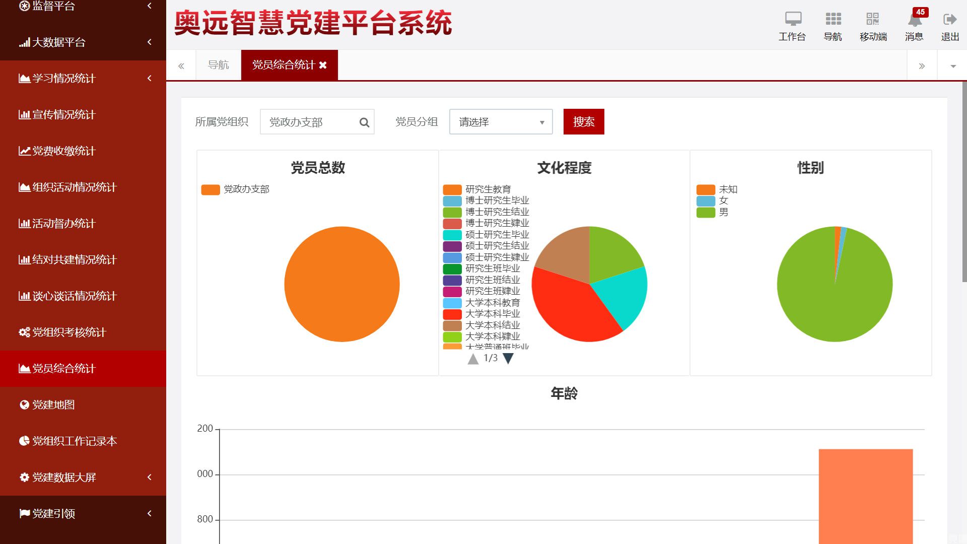 智慧党建大数据 智慧党建大数据